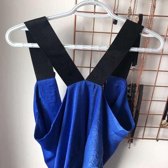 ✨Bebe✨ Blue Bodysuit - Picture 4 of 4